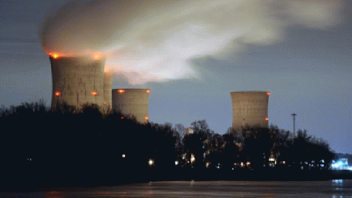 Three Mile Island nuclear power plant, where U.S. suffered its most serious nuclear accident in 1979, is seen across Susquehanna River in Middletown, Pennsylvania., From ImagesAttr