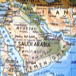 Map, Saudi Arabia, From ImagesAttr