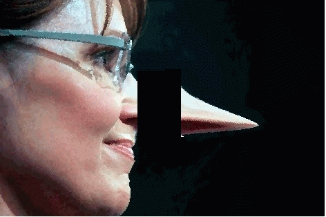 Nope. Just doesn't look like the same ole Sarah without it Nope. Just doesn't look like the same ole Sarah without it