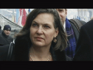 F*** the EU: Alleged audio of US diplomat Victoria Nuland swearing Subscribe to ITN News: bit.ly/1bmWO8h An embarassing phone conversation about Ukraine politics between two high profile US diplomats has surfaced onli..., From ImagesAttr