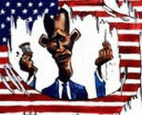 Obama's rendered fabric- Is it America?, From ImagesAttr