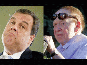 Chris Christie Begs Forgiveness From Casino Magnate Sheldon Adelson