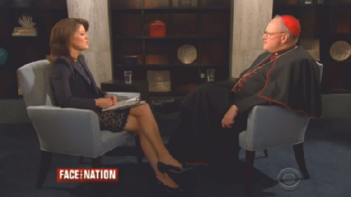 Cardinal Timothy Dolan on April 20's Face The Nation, From ImagesAttr