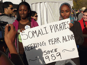 Rally To Restore Sanity Somali Pirates