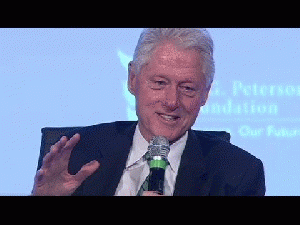 Former President Bill Clinton, From ImagesAttr