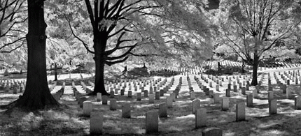 Graves of America's war dead at Arlington, 06/15/07., From ImagesAttr