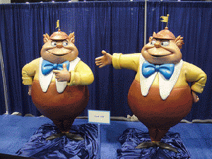 Tweedle Dum and Tweedle Dee--Similar, but FAR from the same