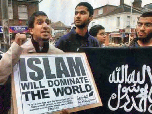 Muslim Extremists advocating Islam Will Dominate the World