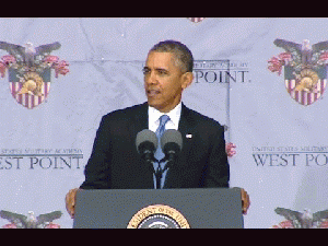 President Obama Speaks to West Point Graduates May 28, 2014.