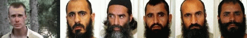 Traded: US POW Bergdahl for five Taliban Guantanamo detainees (, From ImagesAttr