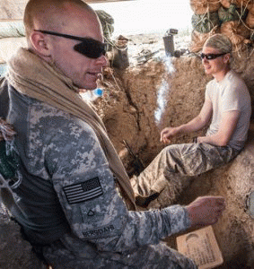 Sgt. Bowe Bergdahl, taken in 2009 on the battlefield in Afghanistan