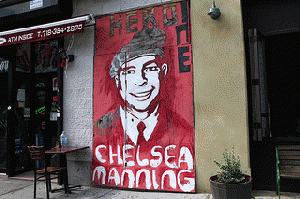 Chelsea Manning mural