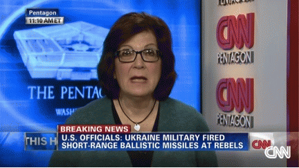 Barbara Starr breaking ballistic missile story, From ImagesAttr