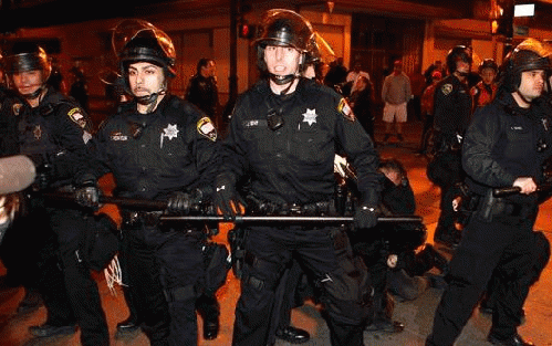 Oakland PD assault on Occupy became the DHS's model for action (, From ImagesAttr
