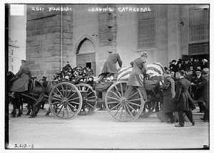 soldier's coffin