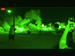 Police Attack Protesters in Ferguson, MO