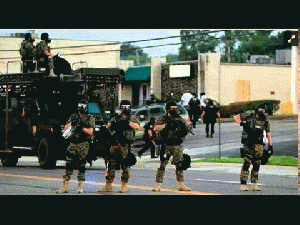 Widespread Militarization of Police Forces In America.