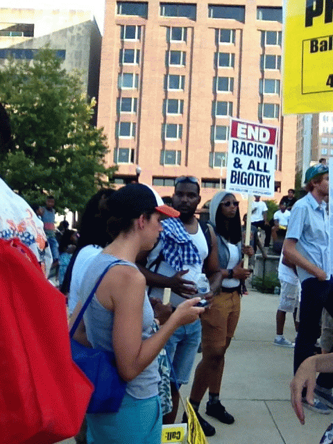 Rally for Trayvon Martin in Baltimore, 2013, From ImagesAttr