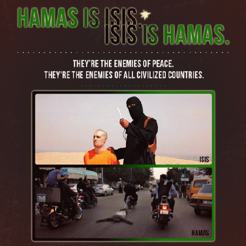 Propaganda from Netanyahu on ISIS, From ImagesAttr