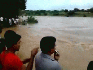 View of flood situation in Jammu kashmir, From ImagesAttr