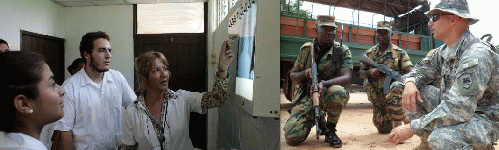 Different responses to Ebola: Cuban MDs, US troops (, From ImagesAttr