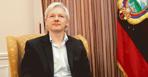 Julian Assange as seen in 2013., From ImagesAttr