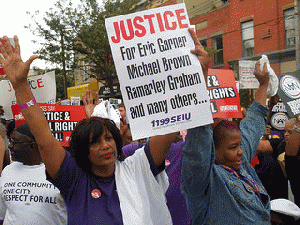 Rev. Al Sharpton Leads March, Rally Over Eric Garner's Death On Staten Island, From ImagesAttr