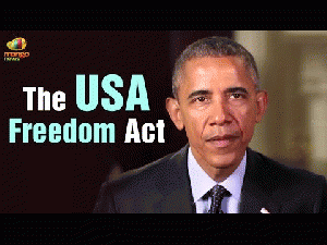US President Obama appeals passage of USA Freedom Act | Put Politics Aside US President Barack Obama, in his Weekly Address, appealed for the passage of The USA Freedom Act, putting aside politics and putting national interest as ..., From ImagesAttr