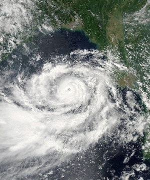 Cyclone Phailin Oct 10 2013, From ImagesAttr