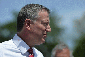 New York City Mayor Bill de Blasio, From ImagesAttr