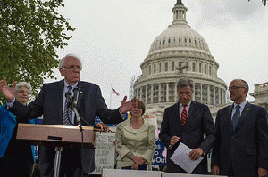 Bernie Sanders--Democrats' new FDR--leads charge to overturn Citizens United. THIS changes everything.