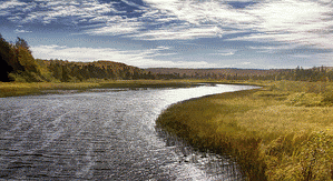 Autumn River Scene, From ImagesAttr