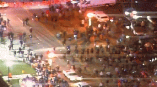 Screen Shot from Live Feed at Ferguson, From ImagesAttr