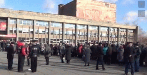 Polling station Alchevsk