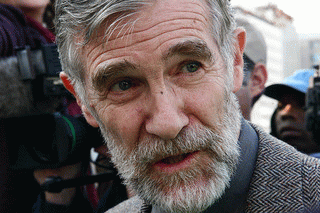 Ray McGovern who was arrested by NYPD and stopped from attending event with General Petraeus
