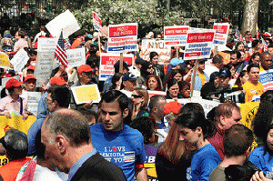 Immigration Rally, From ImagesAttr