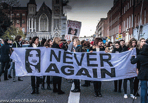 About Ten Thousand People Attended A Rally In Dublin In Memory Of Savita Halappanavar