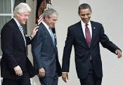 Clinton, Bush and Obama, From ImagesAttr