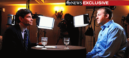 George Stephanopoulos interviewing Darren Wilson., From ImagesAttr