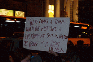 Ferguson Protest, NYC 25th Nov 2014, From ImagesAttr