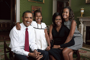 Obama Family, From ImagesAttr