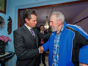 Encuentro con Fidel Castro Ruz, l-der pol-tico y moral de Cuba. Encuentro con Fidel Castro Ruz, l-der pol-tico y moral de Cuba.