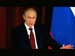 Putin to West: Stop turning world into .global barracks,. dictating rules to others.