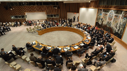 UN Security Council in session., From ImagesAttr