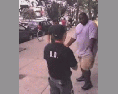 Eric Garner moments before police killed him