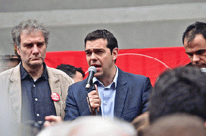 Alex Tsipras, the Syriza leader and new Prime Minister of Greece.
