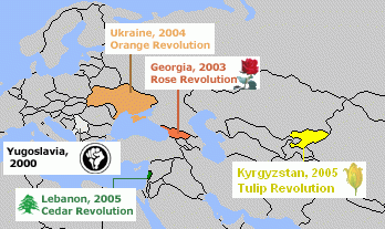 Color Revolutions are a favorite tool of Western powers to change regimes Color Revolutions are a favorite tool of Western powers to change regimes