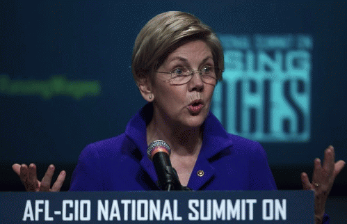 Sen. Warren warns union workers not all Congressional Dems are on their side (