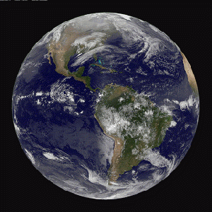 NASA GOES-12 Full Disk view March 25, 2010, From ImagesAttr