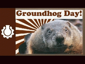 Groundhog Day -- Punxsutawney Phil Sees Shadow; 6 More Weeks of Winter, From ImagesAttr